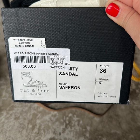 Rag & Bone Infinity Sandal - Picture 2 of 5